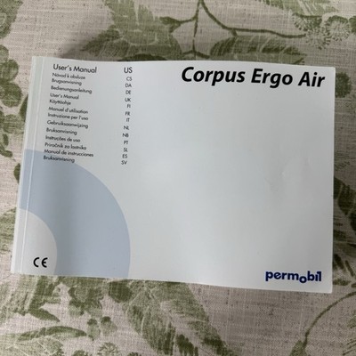 Permobil M3 Corpus Ergo Air Owners Manual