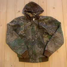 Vintage Cabela's Outdoor Gear Camo Hunting Winter Jacket Coat Youth Boys Medium