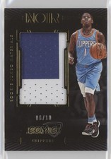2017-18 Panini Noir Rookie Jumbo Materials Prime 6/10 Jawun Evans #RJM-JE 0g4