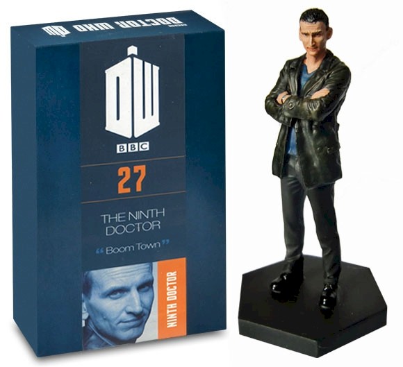 Doctor Who Figure Ninth Doctor Christopher Eccleston Model Figurine #27 NEW