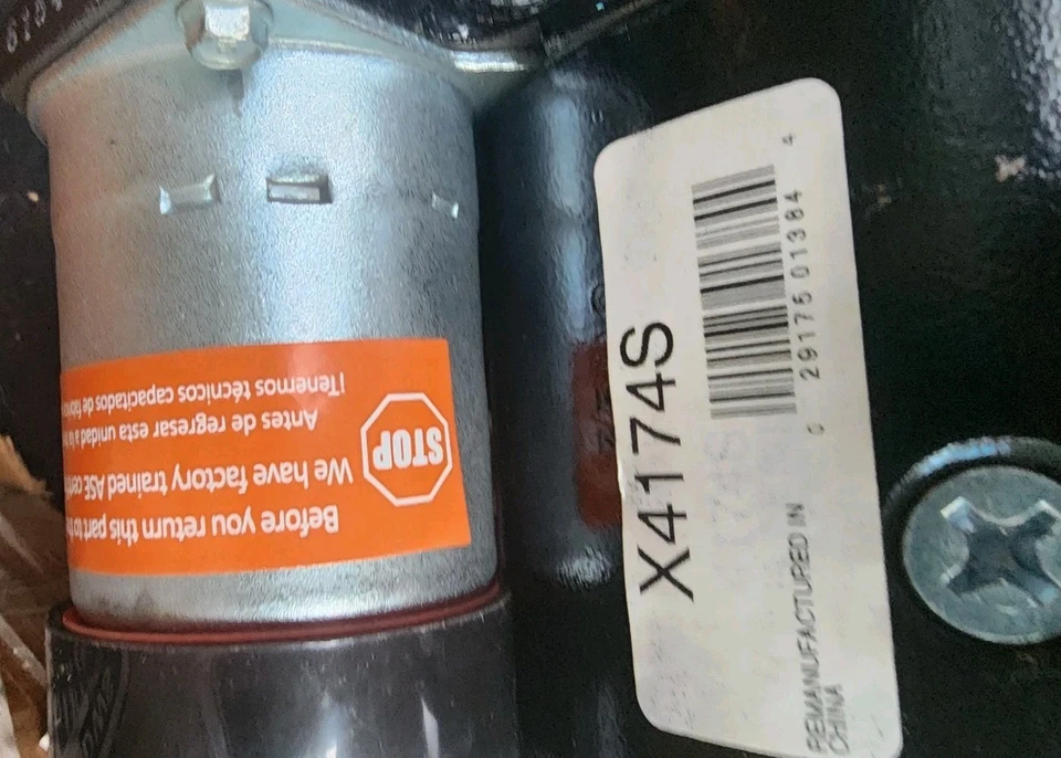 quality-built Starter Motor X4174S Light Duty Trucks - Image 4 of 4