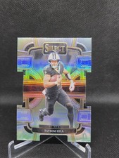 2023 Panini Select - Concourse - Taysom Hill #71 - Silver Prizm Die-Cut- Saints