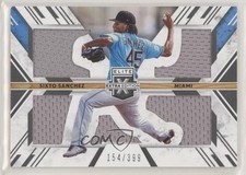 2019 Panini Elite Extra Edition Triple Silhouettes Black /399 Sixto Sanchez n1u