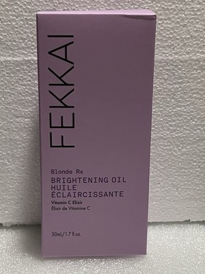 Fekkai Blonde Rx Brightening Oil, 1.7 FL OZ / 50mL New In Box