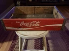 Coca Cola Soda Vintage Wooden Crate 1964 Owens-Illinois Glass Co 18 X 11.5"X 4