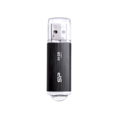 Silicon Power | Blaze B02 | 64GB | USB 3.0 | Schwarz