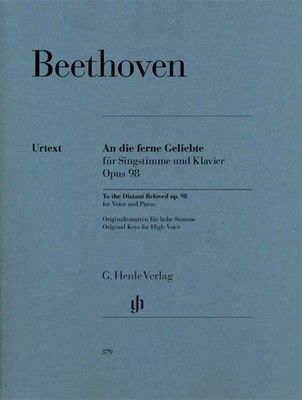 Ludwig van Beethoven | An Die Ferne Geliebte Op.98 | Buch | G. Henle Verlag