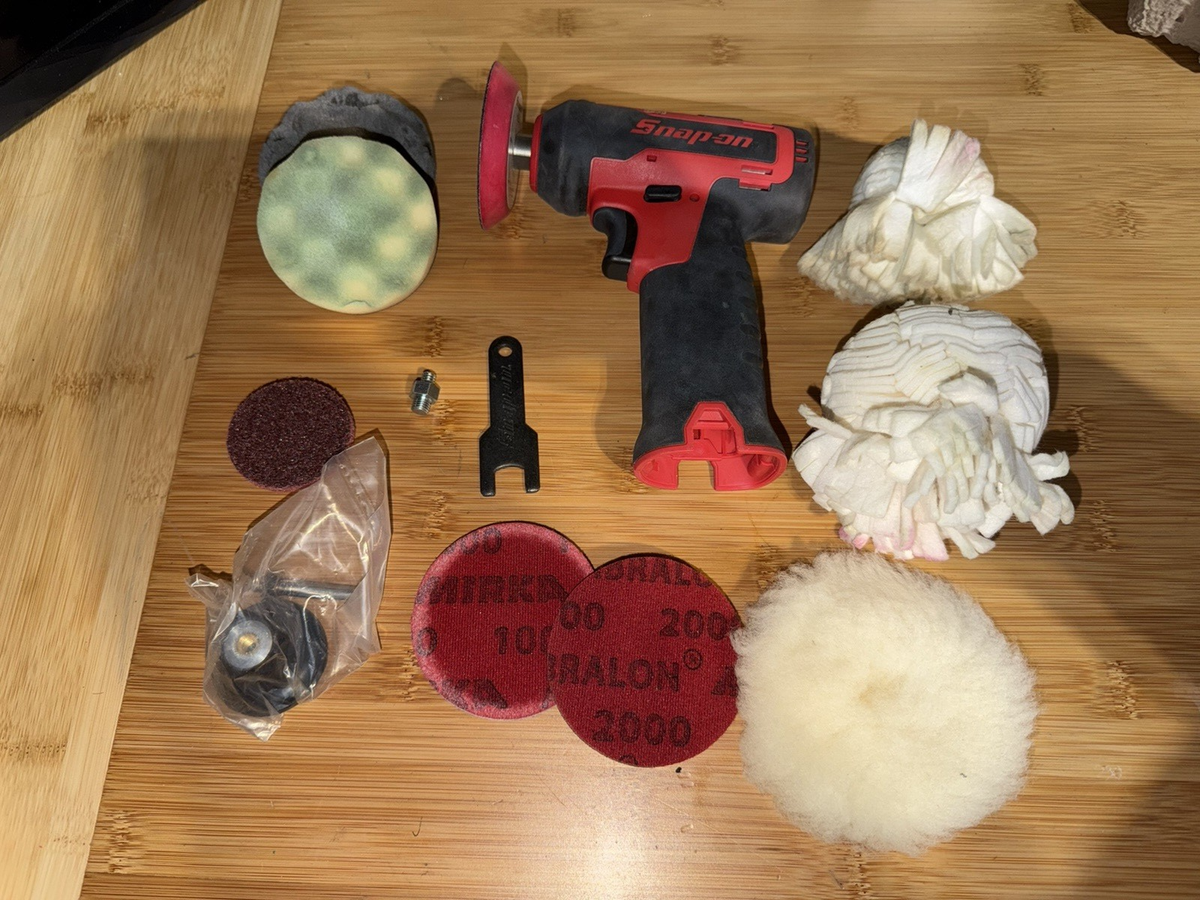 snap on ctpp761 14.4v Cordless Polisher With Accessories Kit ($550 