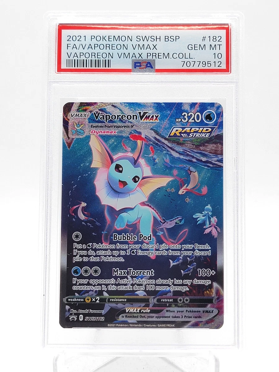 Vaporeon VMAX Pokémon TCG Cards for sale | eBay