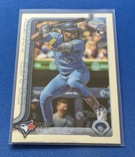 2025 Topps Chrome #276 Leo Jimenez RC Toronto Blue Jays
