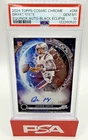 2024 Topps Cosmic Chrome Drake Maye RC Black Equinox Auto 4/10 POP 1  EBay 1/1