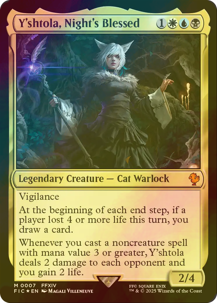 MTG FOIL Y'shtola, Night's Blessed English | eBay