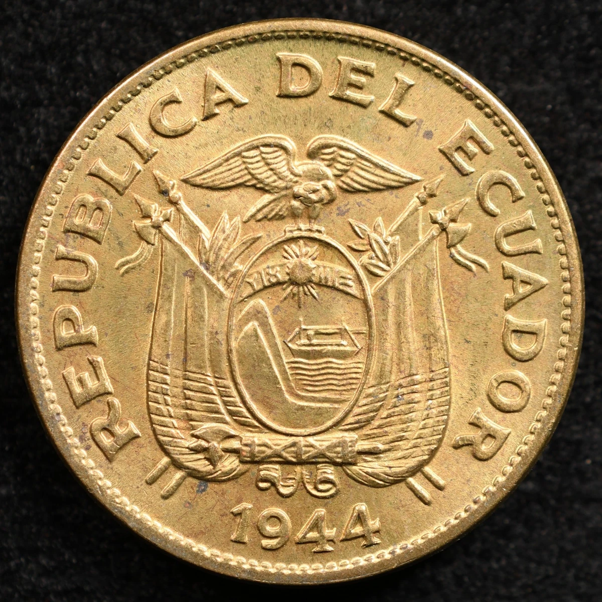 1944 年厄瓜多尔硬币| eBay