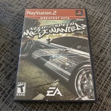 Need for Speed: Most Wanted PS2 w/ Manual & Case Greatest Hits EA NTSC 2005