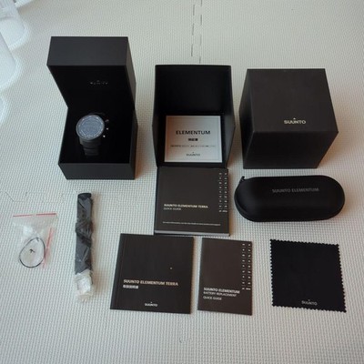SUUNTO Elementum Terra Digital Watch 100m Water Stainless Steel Model