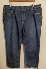 Ariat FR M4 Relaxed Boot Jeans Mens 44x30 Blue Flame Resistant CAT 2 Workwear