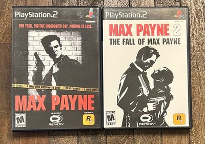 Max Payne 1 and  2 Collection: The Fall of Max Payne PS2 - Both Games CIB TESTED