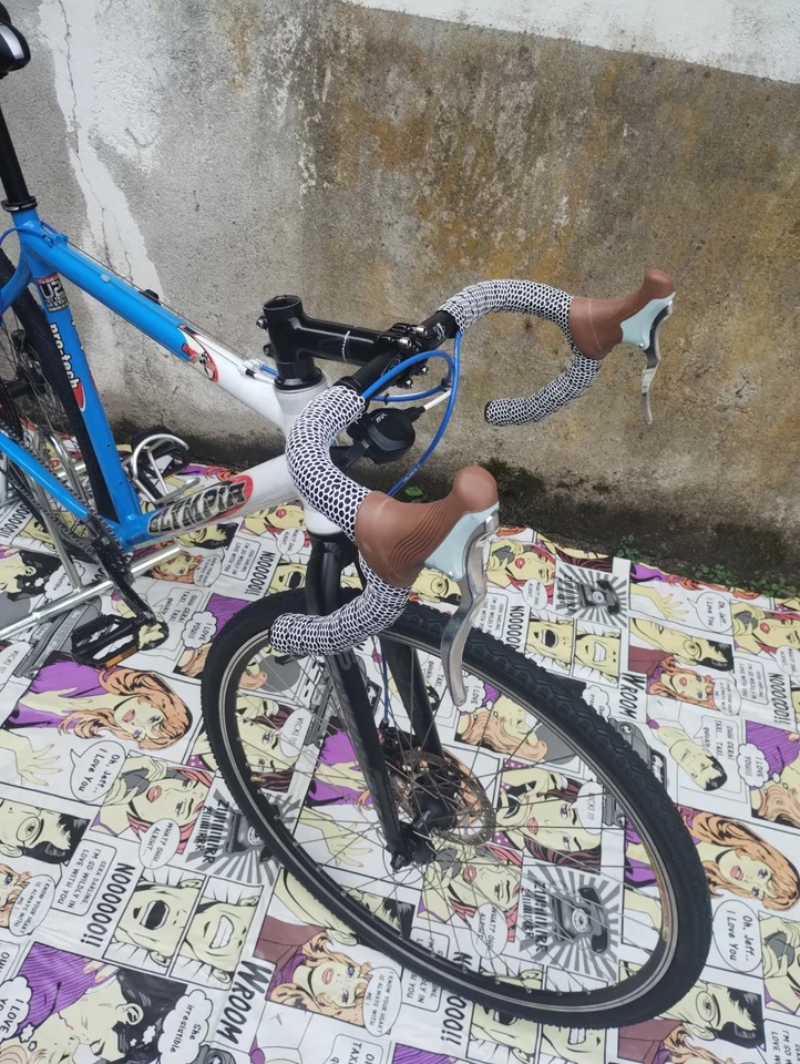 Progetto Gravel su telaio Olympia,ricodizionata,tg. L,11 velocitá, Freni disco. - Image 2 of 4