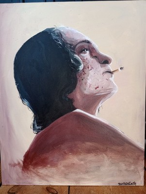 Joker Arthur Fleck Joaquin Phoenix | Original Acrylic Painting 16'' x 20'' Canvas