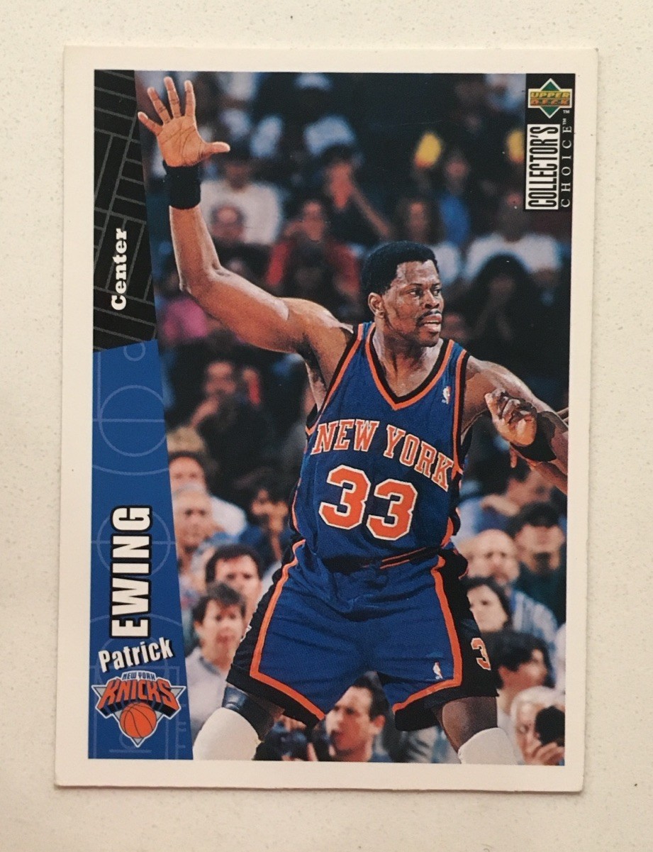 Patrick Ewing Upper Deck Collector's Choice Knicks 1996-97 Basketball card #290