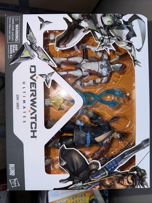 Hasbro Overwatch Ultimates Genji & Hanzo 2-Pack Bros Action Figures 2018