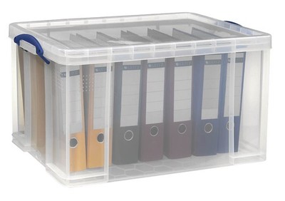 Really Useful Box Aufbewahrungsbox 84,0 l transparent 71,0 x 44,0 x 38,0 cm, 1 S