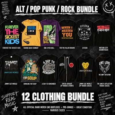 When We Were Young, warpedtour, nostalgia Y2k vintage Tshirt bundle
