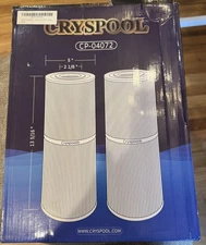 Cryspool CP-04072 Spa Filter Hot Tub Filter, 2 Pack, New