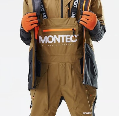 MONTEC FENIX 3L BIB hardshell ski snowboard pants, stylish, new