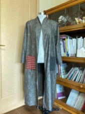 Kimono Remake: Oshima Tsumugi Long Coat