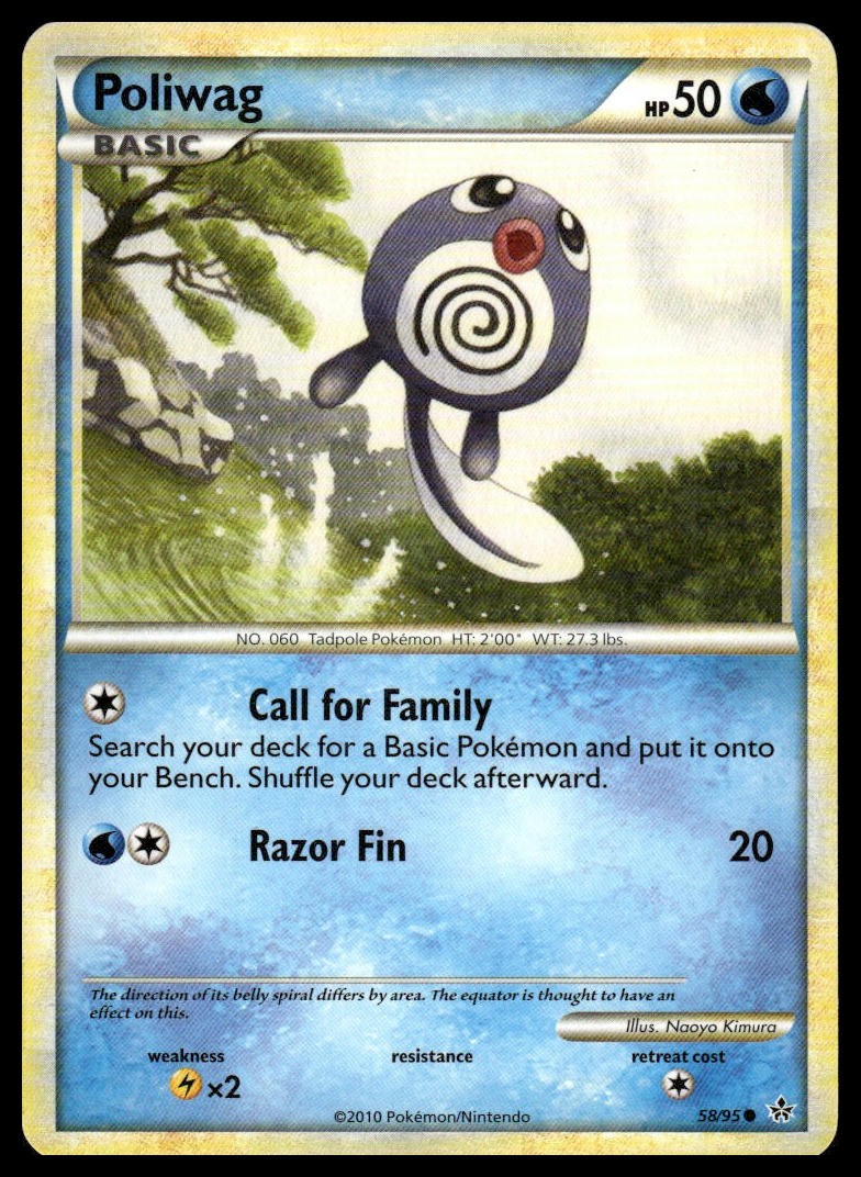 Unleashed #58/95 Poliwag