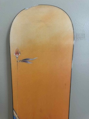 Craig Kelly Designed Burton SUPERMODEL 159cm Snowboard Rare