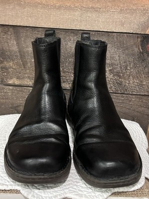 UGG Biltmore Chelsea Boots 3039 Size 10.5 Black  Pebbled Leather Sheepskin Lined UGG Men main image 2