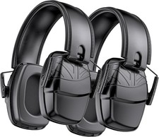 2Pack Ear Protection, 35dB Hearing Protection Noise Canceling Ear Muffs