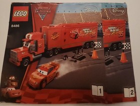 LEGO Juniors Disney Pixar Cars 10745 Instruction Manual(s) Booklets 1 & 2 