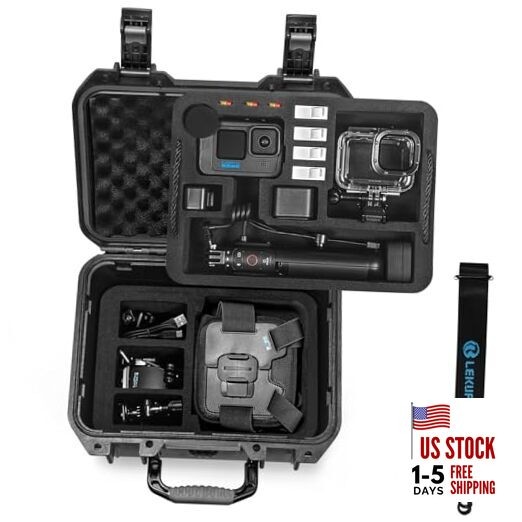 Waterproof Hard Case Compatible with Gopro Hero 13/Gopro Hero-image