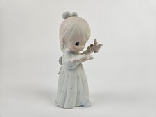 Precious Moments Once Upon A Holy Night 523836 Porcelain Figurine 1990 Vtg