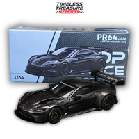 Pop Race Aston Martin GT3 Carbon Edition 1:64 Diecast Collector Modellauto