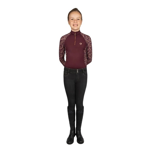 "Hy - \"Elevate Heritage Mizs\" Base Layer Oberteil FüR MäDchen (BZ6516)"-image