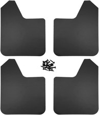 4PCS Universal Car Mud Flaps Vehicles Mudguard Splash Guards Front and Rear Set