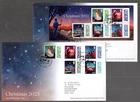GB - 2023 Christmas Set and MS on 2 x First Day Cover