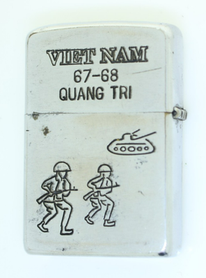 US Army Paratrooper To Mom Airborne Quang Tri 1967 Vietnam Zippo
