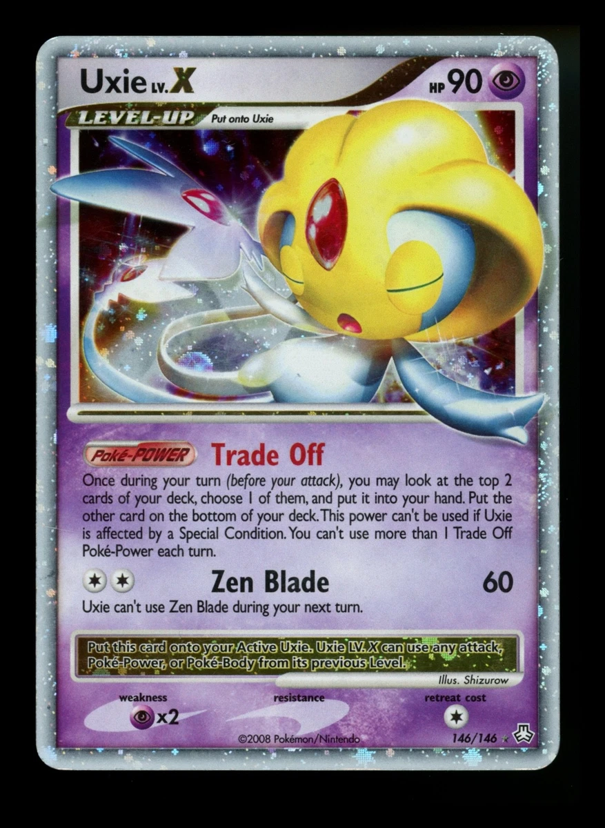 Uxie LV.X Pokémon TCG Cards for sale | eBay