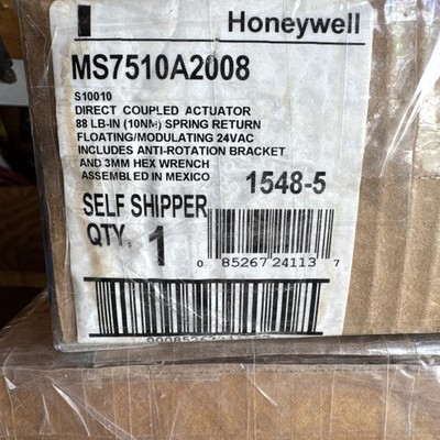 MS7510A2008 Direct Coupled Actuator Spring Return Floating Modulating 24 Vac