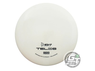 NEW EV-7 Premium Telos 173g Cream Black Stamp Putter Golf Disc