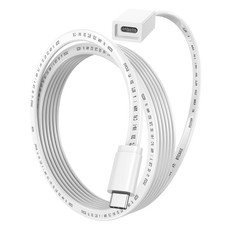 USB C Extension Cable 10ft for Ring Solar Panel Camera, 45W Charging Waterp...