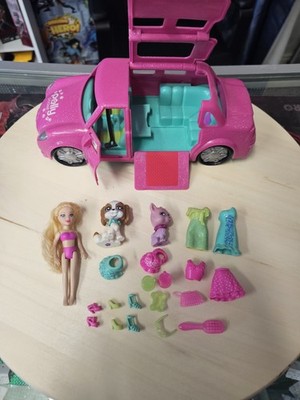 Polly Pocket 2008 Spaklin Pets Loveable Limo 100% Komplett