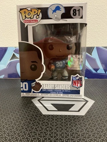 Funko Pop! NFL Barry Sanders - #81 NIB B3