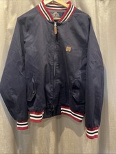 MENS TROJAN RECORDS MONKEY JACKET MOD SKA RETRO 1000 / 8351 NAVY BLUE - XL