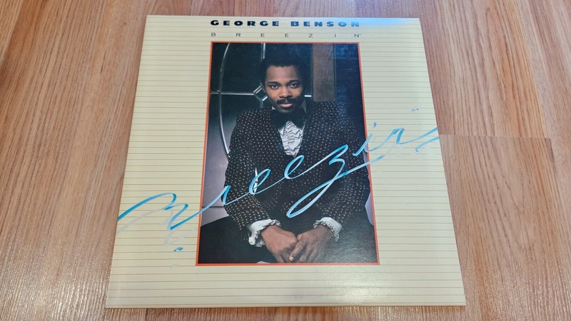 George Benson Breezin' Record Vinyl LP Warner Bros 1976 BS 2919 VG VG+ Jazz Soul